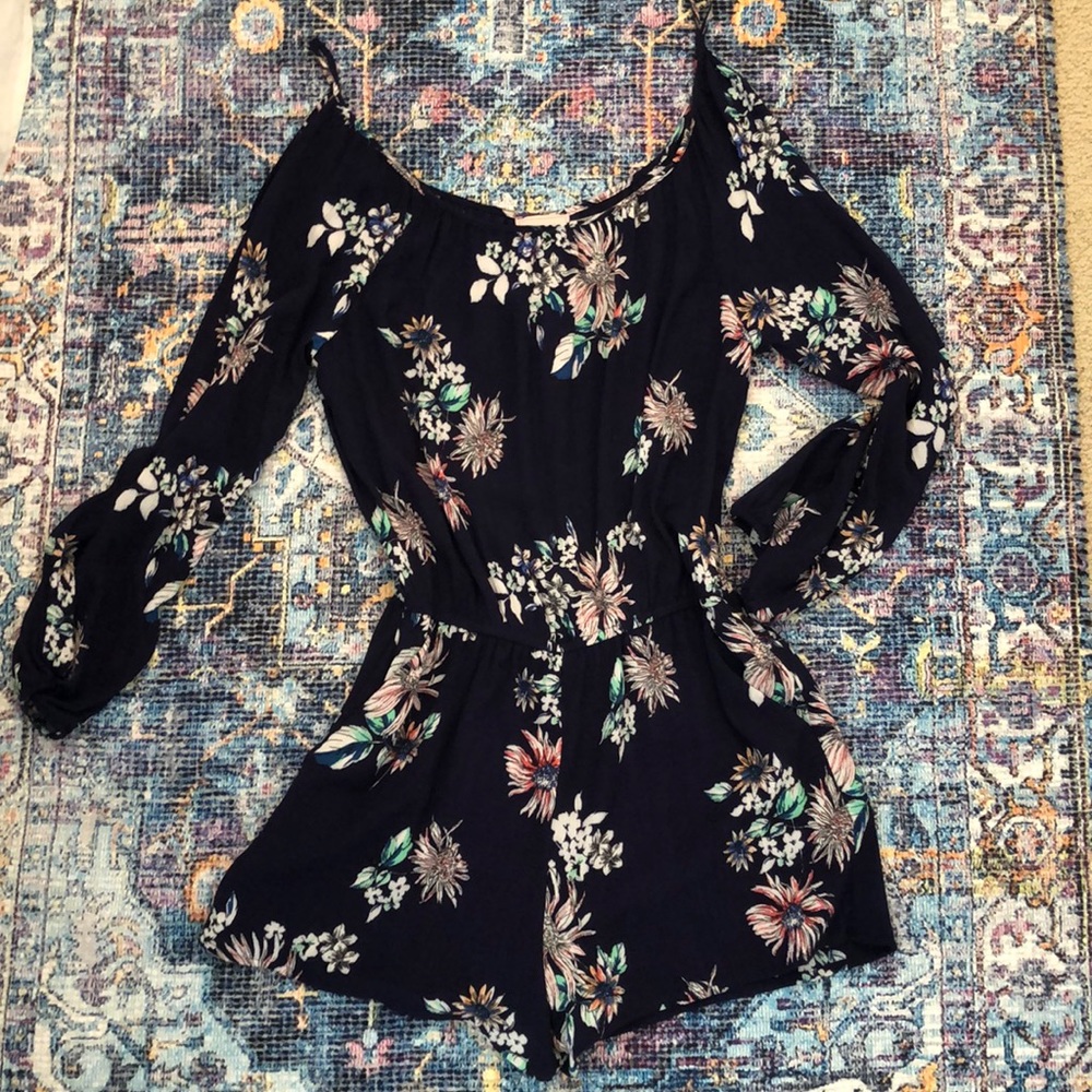 Long sleeve romper